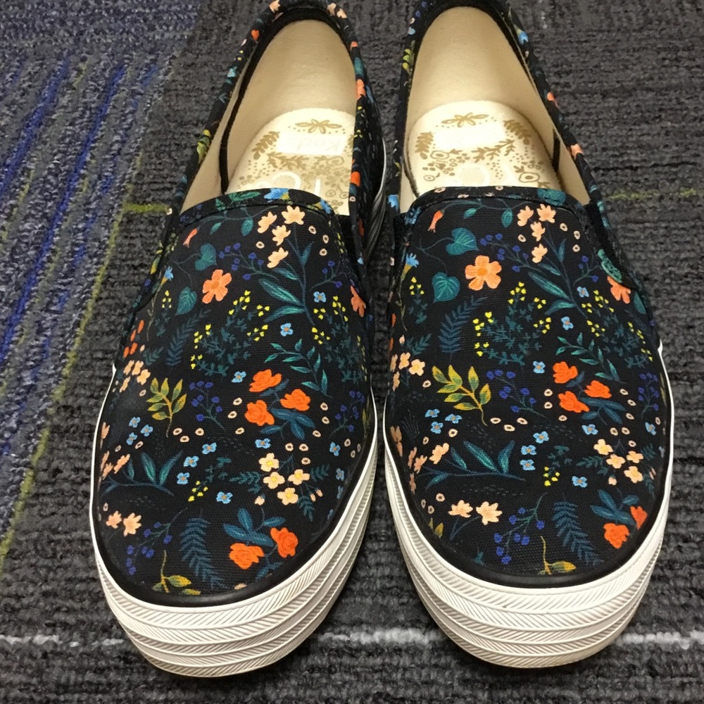 Keds x Rifle Paper Co. Triple Decker Wildwood